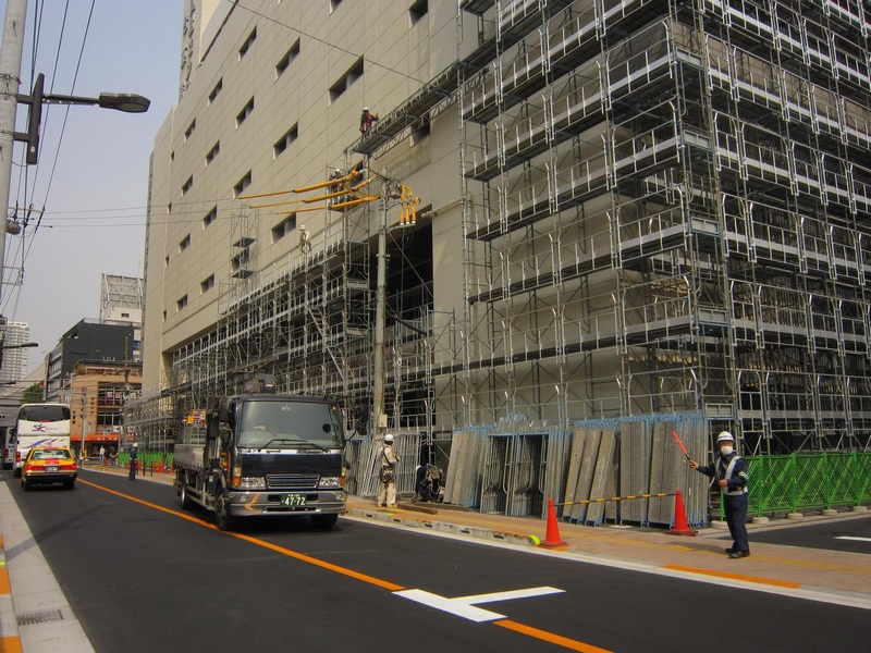 庄河日本三年建筑工